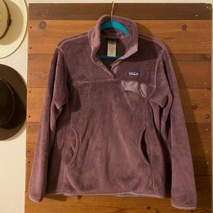 Patagonia Re-Tool Snap-T Pullover - Women's medium in purple